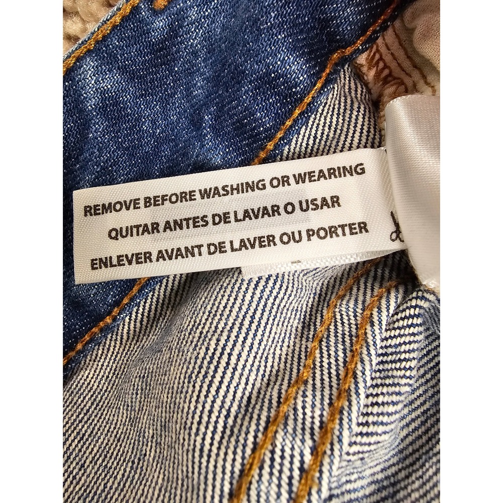 Madewell Relaxed Mid-Length Denim Shorts Medium Wash 16W DM6881 NJ561 - Picture 6 of 9